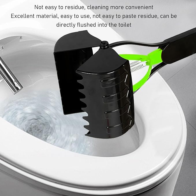 Heavy Duty Pooper Scooper, Green Multipurpose Portable Pet Waste Shovel, High Strength Durable Dog Poop Scoop for Yard Lawn Grass Gravel Outdoor Walks & Cat Litter Cleaning