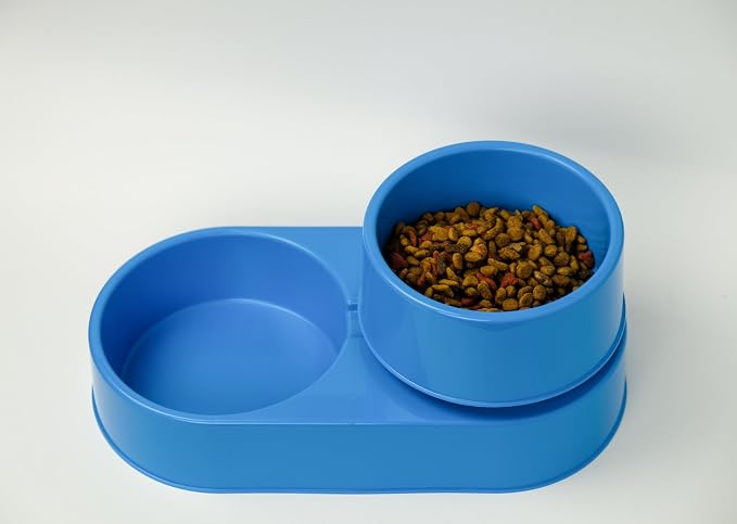 The 3-in-1 Ant Free Pet Dish (Large Blue)