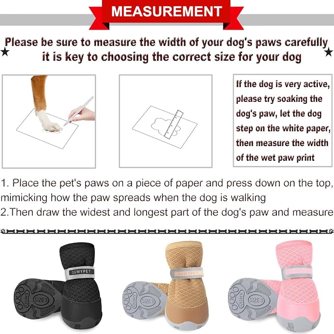QUMY 4PCS Dog Shoes for Small Dogs, Hot Pavement Summer Puppy Dog Boots & Paw Protectors with Soft Anti-Slip Rubber Sole, Mesh Breathable Dog Booties for Hardfloors, Walking Running Blue Size 2