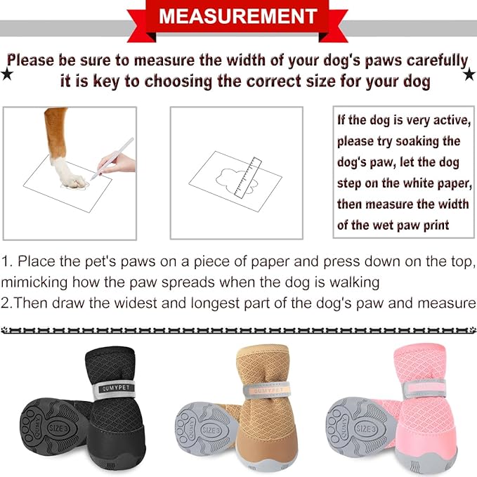 QUMY 4PCS Dog Shoes for Small Dogs, Hot Pavement Summer Puppy Dog Boots & Paw Protectors with Soft Anti-Slip Rubber Sole, Mesh Breathable Dog Booties for Hardfloors, Walking Running Blue Size 5