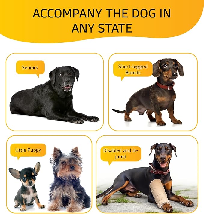 Dog Steps for High Bed Dog Stairs Ramps and Extra Wide Steps for Bed Foam Stairs for Couch Sofa 35D Strong Support Pet Stairs Non-Slip Bottom Pet Steps for Small Dogs and Cats, Grey, 4 Steps