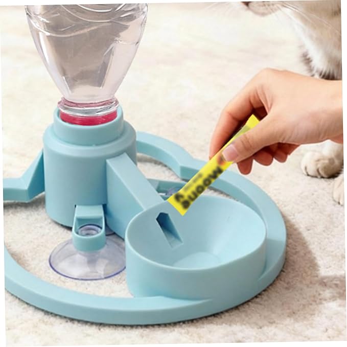Filter-Free Automatic Pet Water Dispenser for Large Dogs – Large Dog Water Dispenser Stand Anti-tip Blue Pet Station
