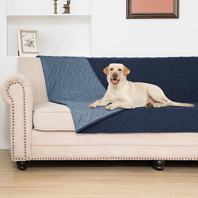 BOCTOPUG Dog Bed Cover for Pets - Blankets Rug Pads for Couch Protection Waterproof Bed Covers Dog Blanket Furniture Protector Reusable Changing Pad