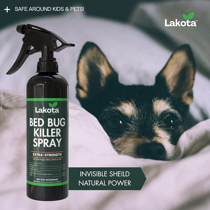 Lakota Naturals Extra-Strength Bed Bug Killer Spray (32 Fl Oz)
