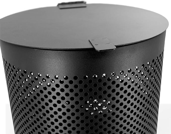 ZERO WASTE USA - Aluminum Dog Waste Station - Peek A Pup | Matte Black | DISPENSE-ART™ UV-printed aluminum station, 25% larger bag storage, rust-proof commercial design for parks & properties
