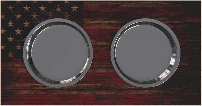 Elevated Dog Bowls for Small Dogs, Personalized Food Stand for Small Breed | Farmhouse Style, Elevated Wood Stand, Storage Container, Stainless Steel Bowls, Raised Anti-Slip Feeder, Made in USA