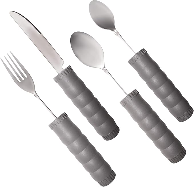 Rehabilitation Advantage Adjustable Weighted Utensil Set, Washer Center