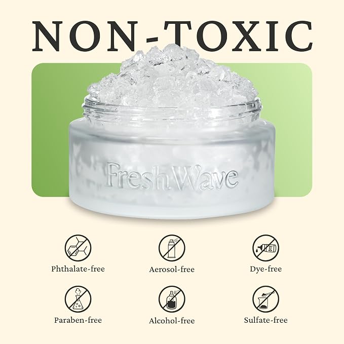 Fresh Wave Original Scent Odor Removing Gel Refill, 63 oz. | Safer Odor Absorbers for Home, Cooking, Trash, & Pets Areas | Natural Plant-Based Odor Eliminator