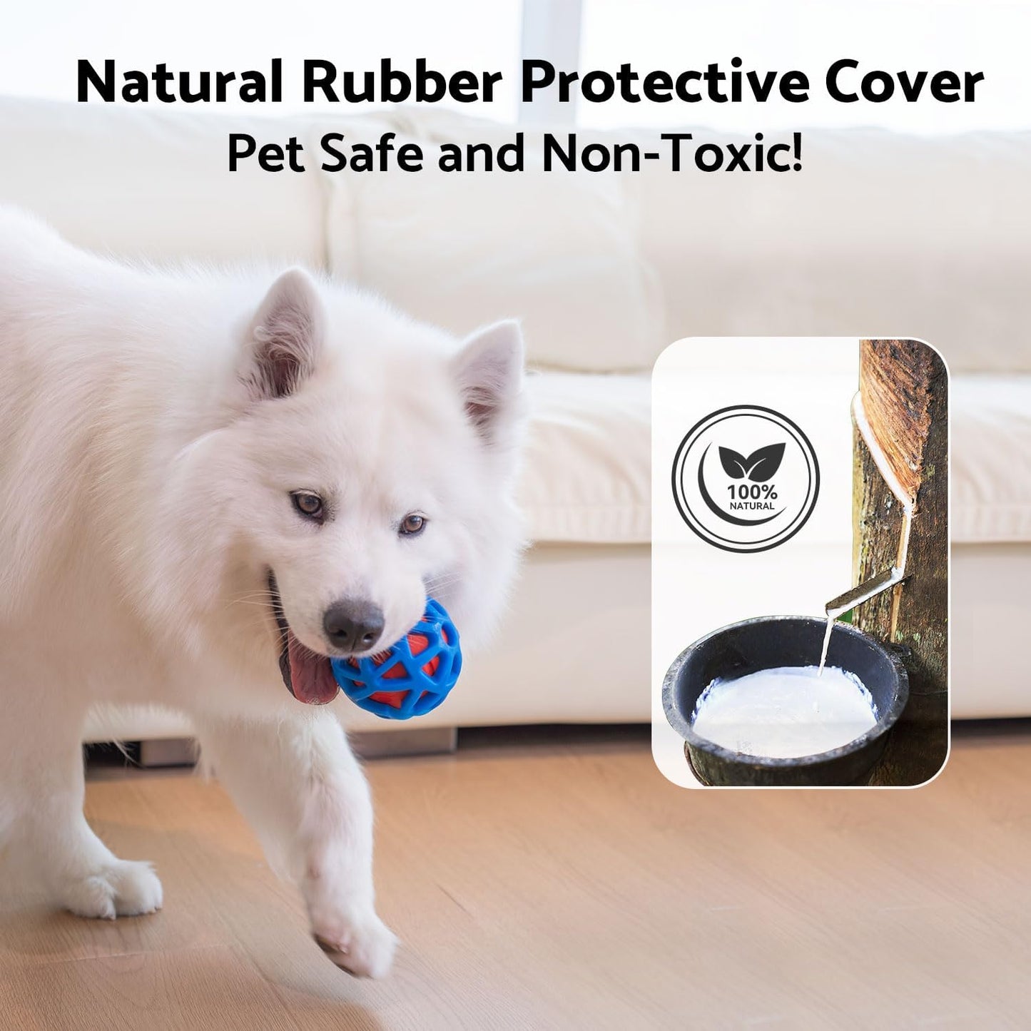 seagi Interactive Dog Toys – Durable Automatic Bouncing & Vibrating Interactive Dog Ball for Smart Play, Motion-Activated Moving Dog Toy for Small/Medium/Large Dogs,USB Rechargeable (Orange)