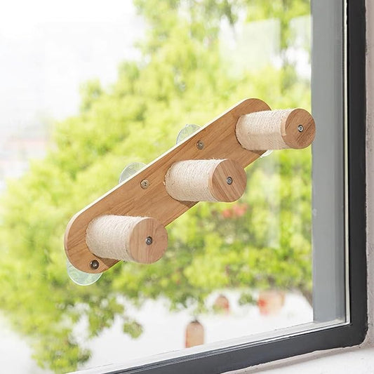 Cat Wall Shelves, Corner Climbing Shelf Perches, Kit Shelf, Suct Cup Support, Load-Bearing 20kg