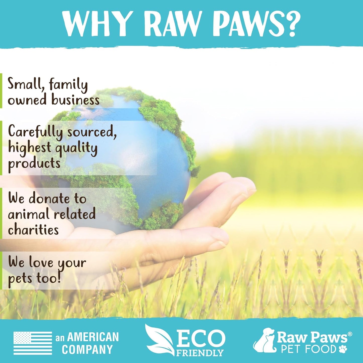 Raw Paws Freeze Dried Dog Food & Cat Food - Rabbit Recipe, 16-oz - Made in USA - Freeze-Dried Dog Food, Raw Dog and Cat Food