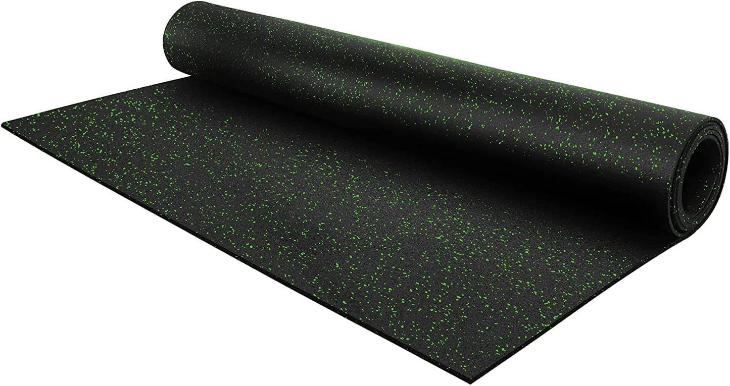 Flooring Inc's 1/4" Thick Tough Rubber Flooring Roll | Flexible Recycled Rubber Floor Mats for Home Gym | Heavy Duty Rubber Mat for Home Gyms, Sheds, Horse Stall Mat or Trailer