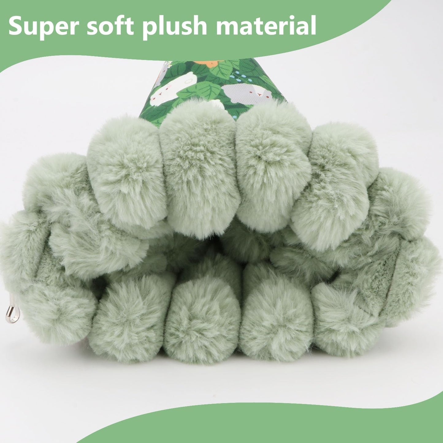 Wontee Bird Nest House Winter Warm Hanging Hammock Bird Bed Snuggle Hut for Parakeets Budgies Caique Conures Cockatiels (Small, Green)