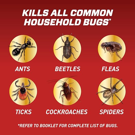 Ortho Home Defense Insect Killer for Indoor and Perimeter2 with Trigger Spray - Ready-to-Use Bug Spray, Kills Ants, Roaches, and Spiders, 24 fl. oz. (2-Pack)