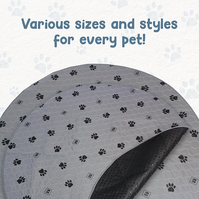 EZwhelp Pack of 2 Reusable Dog Pee Pad, Washable Slip-Resistant Waterproof Mat, 60 Inches