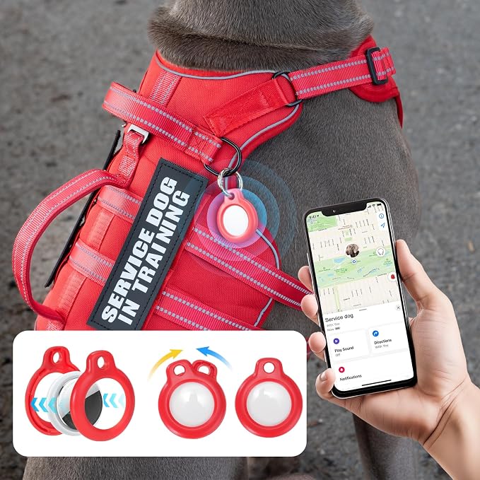 Service Dog Harness + ID Tag 50 ADA Information Cards - No Pull Dog Vest 10 PCS Removable Patches - Reflective Emotional Support Animal Vest for Small Dogs - Adjustable Breathable ESA Training Vest