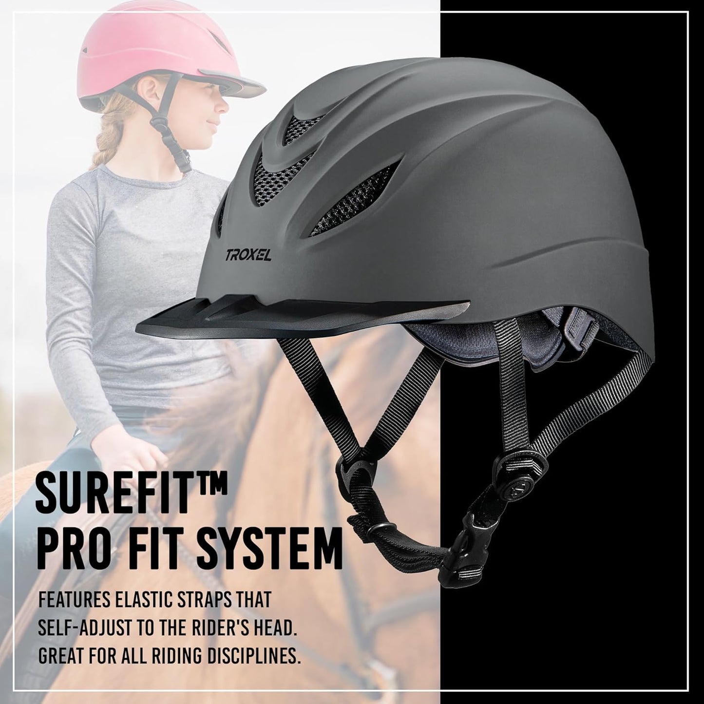 Troxel Intrepid Pink Duratec Helmet Pink