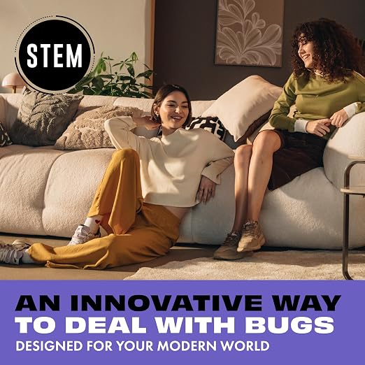 Stem Kills Ants, Roaches And Spiders: Plant-Based Active Ingredient Bug Spray, Botanical Insecticide For Indoor And Outdoor Use; 10 fl oz (Pack Of 1)