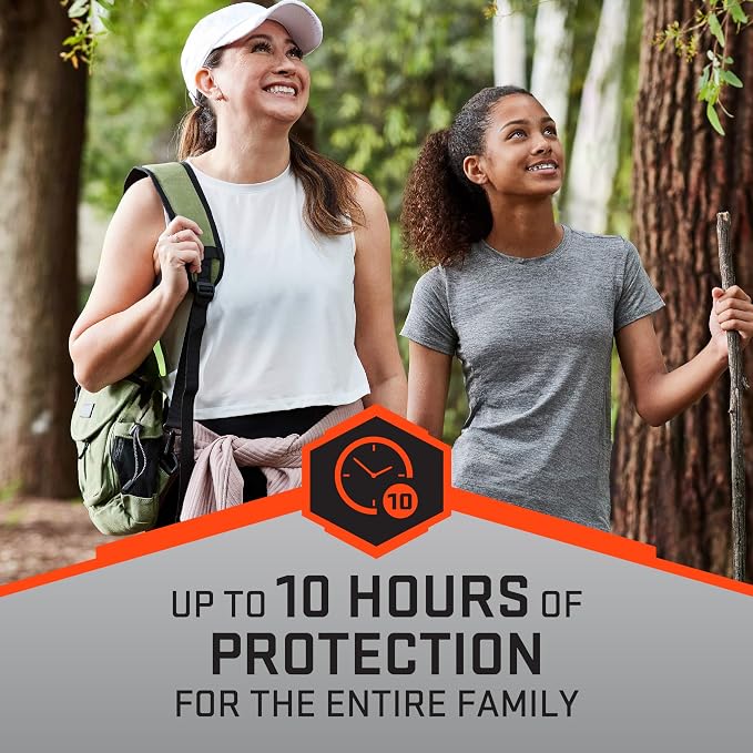 Repel 100 Insect Repellent, 1 Ounce, With DEET, 10-Hour Protection Long-Lasting Insect Repellent Travel Pump Spray Repels Mosquitoes, Ticks, Gnats, Biting Flies, Chiggers And Fleas