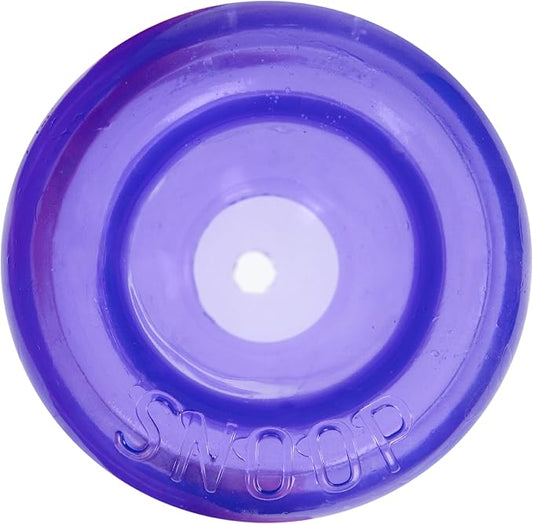 Outward Hound by Planet Dog Lil' Snoop Dog Toy – Treat‑Dispenser Puzzle Ball, Interactive Slow Feeder, Small to Medium Dogs, Bouncy & Mint-Infused, Purple, 3.9"