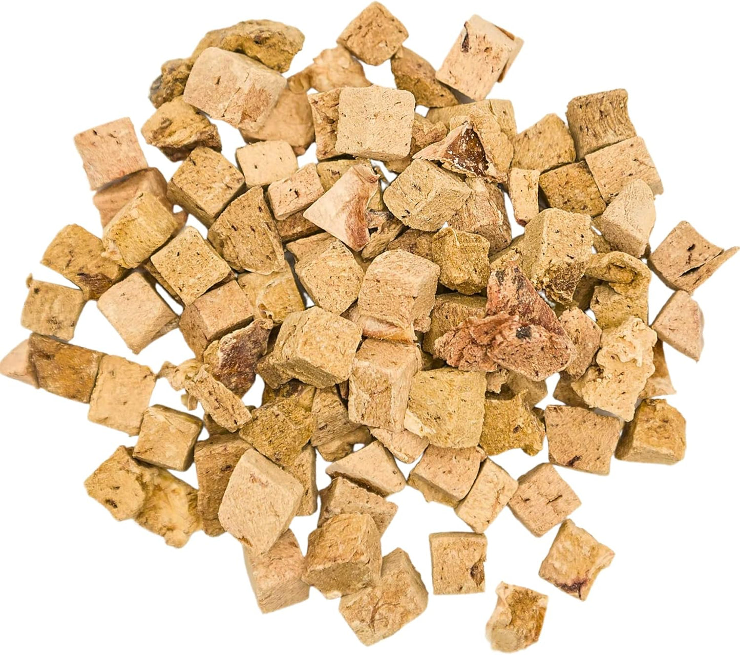 hotspot pets Freeze Dried Beef Heart Treats for Cats & Dogs - 1LB Resealable Big Bag, Made in USA, Single Ingredient All Natural Grain-Free Immune support Treats -Perfect for Training, Topper or Snack