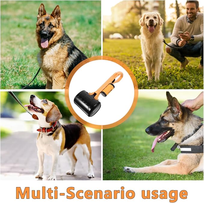 Homoyoyo Heavy Duty Dog Pooper Scooper for Yard with Waste Bag Holder and Quick Easy Solution, Reusable Pet Poop Picker for Outdoor Activities, Abs Material with Innovative Design