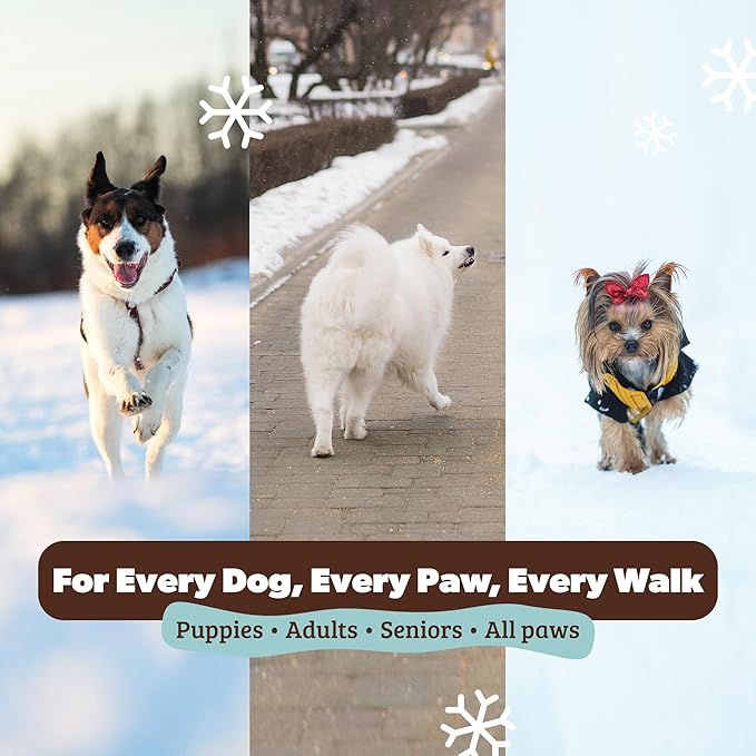 Natural Dog Company Paw Soother Balm & Wax - Dog Paw Balm & Moisturizer for Dry, Cracked Paw Pads, Helps Moisturize & Condition Winter-Worn Paws, Coconut Oil & Calendula, Daily Paw Care, 1 oz Tin