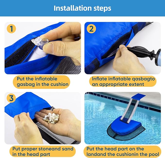 LCHUANG Pro Pool Animal Escape Ramp-2Pcs Floating Frog Saver Log for Swimming Pools,Durable Critter Ramp,Summer Small Animal Rescue,Escape Platform,Prevent Drowning with Easy Installation (Blue-2Pack)
