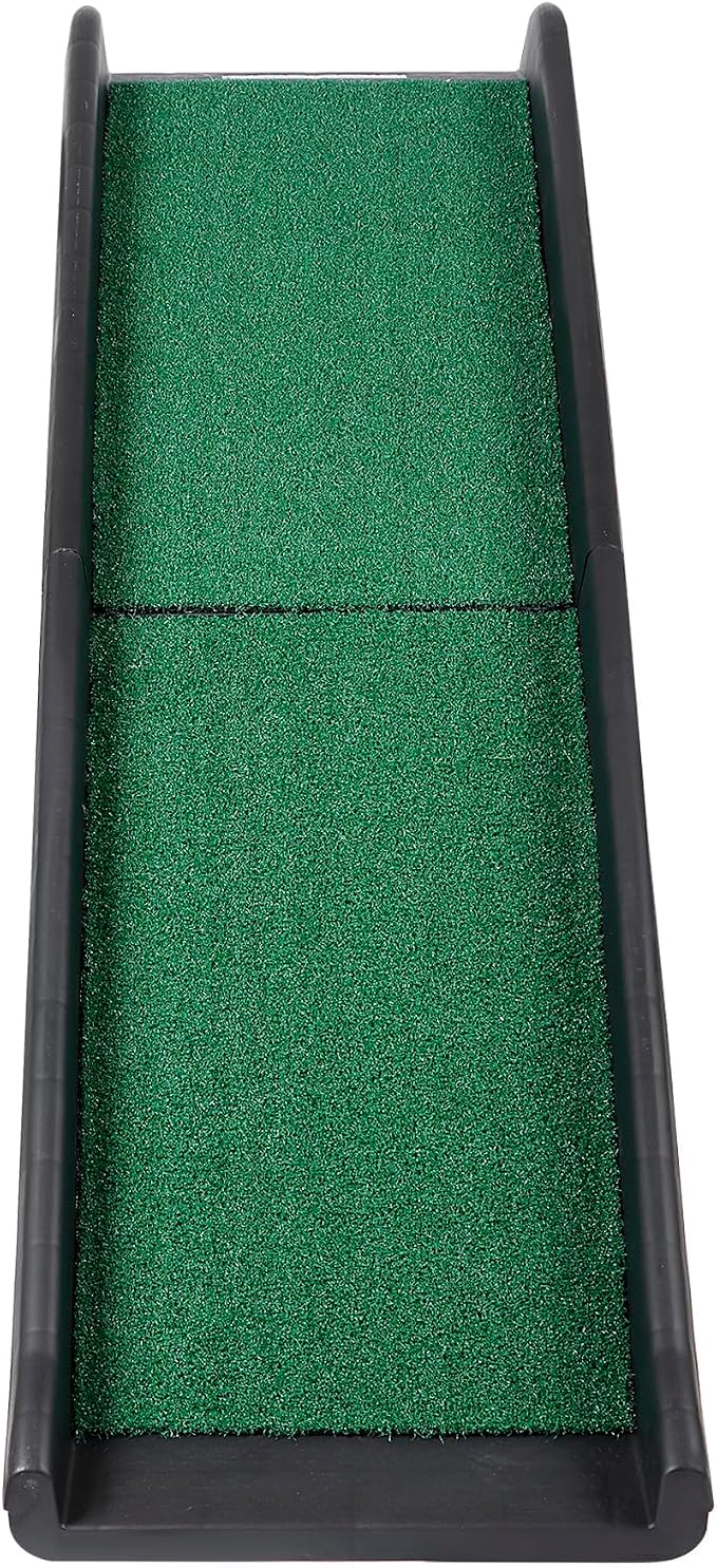 61 Inches Folding Dog Ramp for Cars Trucks SUVs Portable Pet Ramps for Large Dogs Non-Slip Stairs Step Ladder with Raised Siderails and Carrying Handle