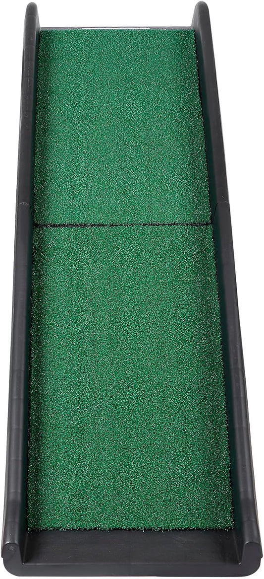 61 Inches Folding Dog Ramp for Cars Trucks SUVs Portable Pet Ramps for Large Dogs Non-Slip Stairs Step Ladder with Raised Siderails and Carrying Handle