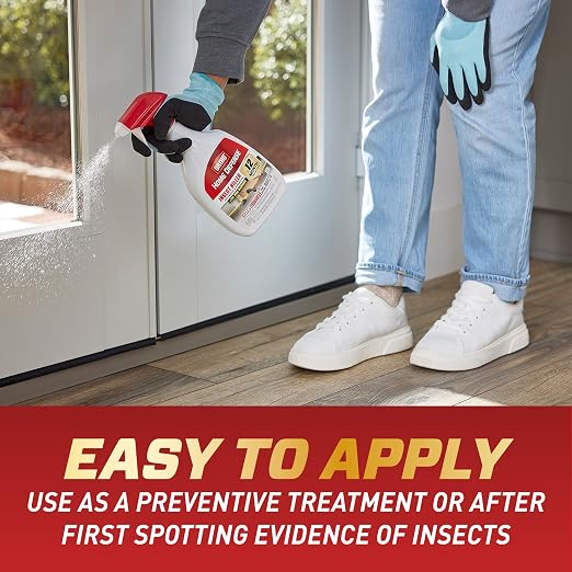 Ortho Home Defense Insect Killer for Indoor and Perimeter2 with Trigger Spray - Ready-to-Use Bug Spray, Kills Ants, Roaches, and Spiders, 24 fl. oz. (2-Pack)