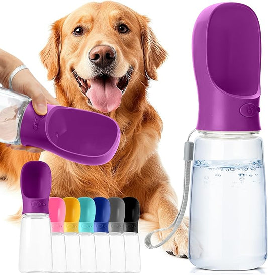 Mr. Pen- Portable Dog Water Bottle, 19 oz, Large | Leak Proof Puppy Water Dispenser with Drinking Feeder for Pets, Outdoor Walking, Hiking, Travel, Not Dishwasher Safe