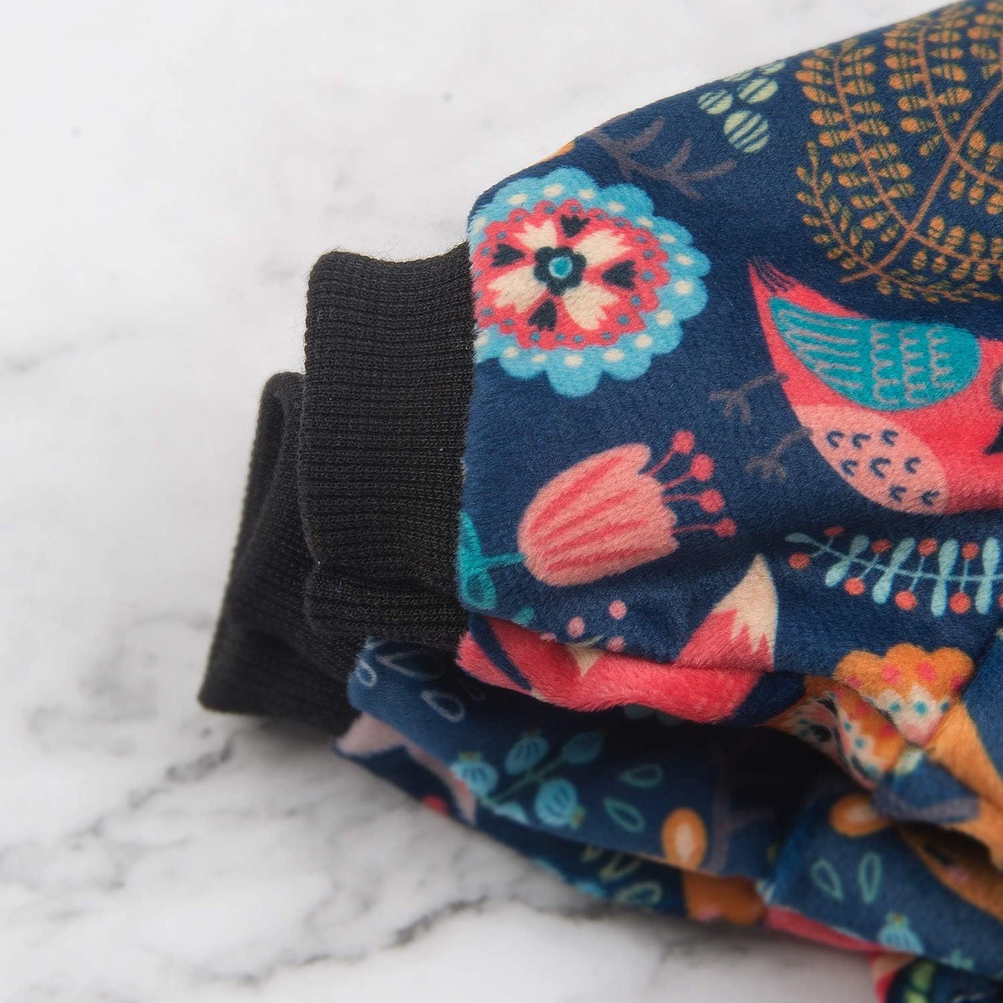 CuteBone Small Dogs Outfit Soft Puppy Onesies Pjs Dog Pajamas Pet Coat Cat Apparel Comfy Doggie Jumpsuit Bodysuit for All Seasons P75L