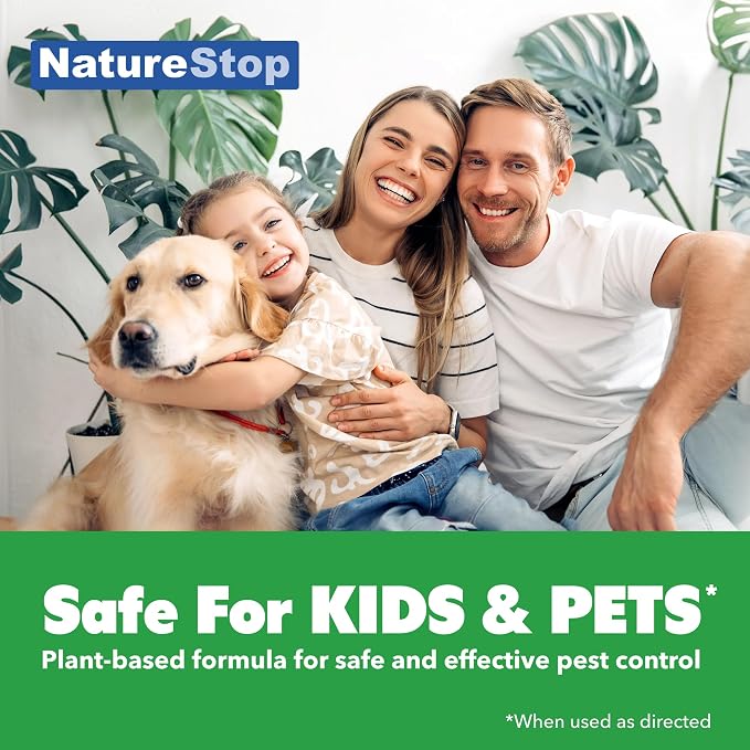 Bed Bug Spray (6oz) | Targets Bed Bugs & Eggs, Pet & Family Friendly, Plant-Based Active Ingredients, For Mattresses & Luggage, Stain-Free Formula