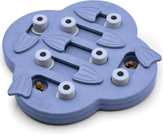Outward Hound by Nina Ottosson Dog Hide N' Slide – Interactive Treat Puzzle Enrichment Toy, Level 2 Intermediate