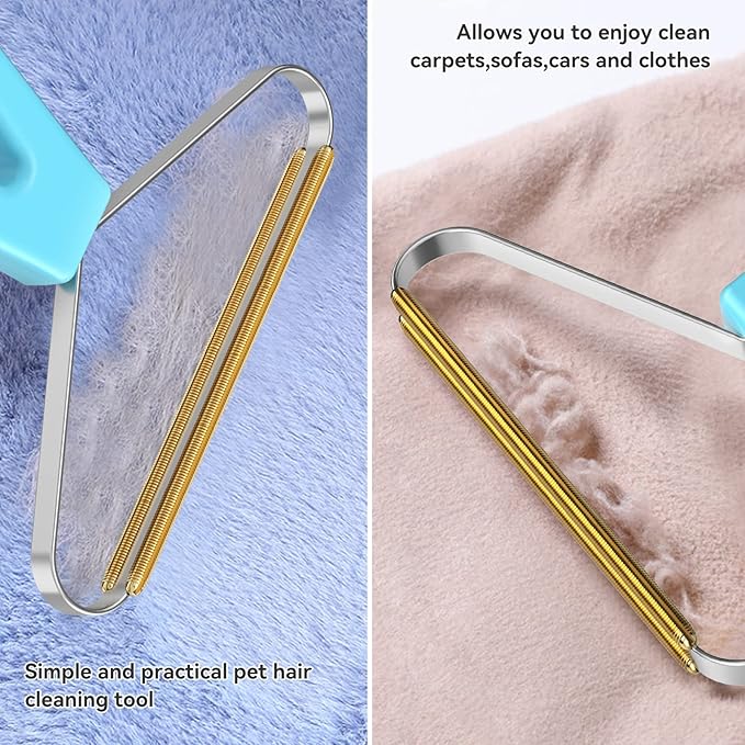 Pet Hair Remover Carpet Rake, Dog & Cat Hair Remover, Carpet Scraper | Pet Hair Removal Tool, Fabric Shaver, Lint Remover, Carpet Brush, Rugs, Couch, Furniture, Car, Pet Towers