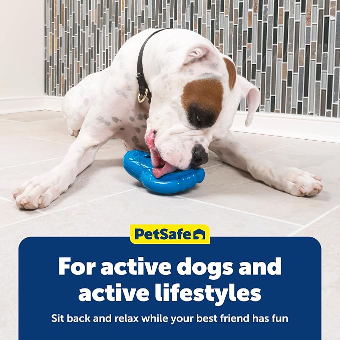 PetSafe Chilly Penguin Freezable Treat Holding Dog Toy, Medium/Large | Fill with Frozen Treats Like Peanut Butter or Wet Dog Food, Vanilla-Scented and Stackable Design, Top-Shelf Dishwasher Safe