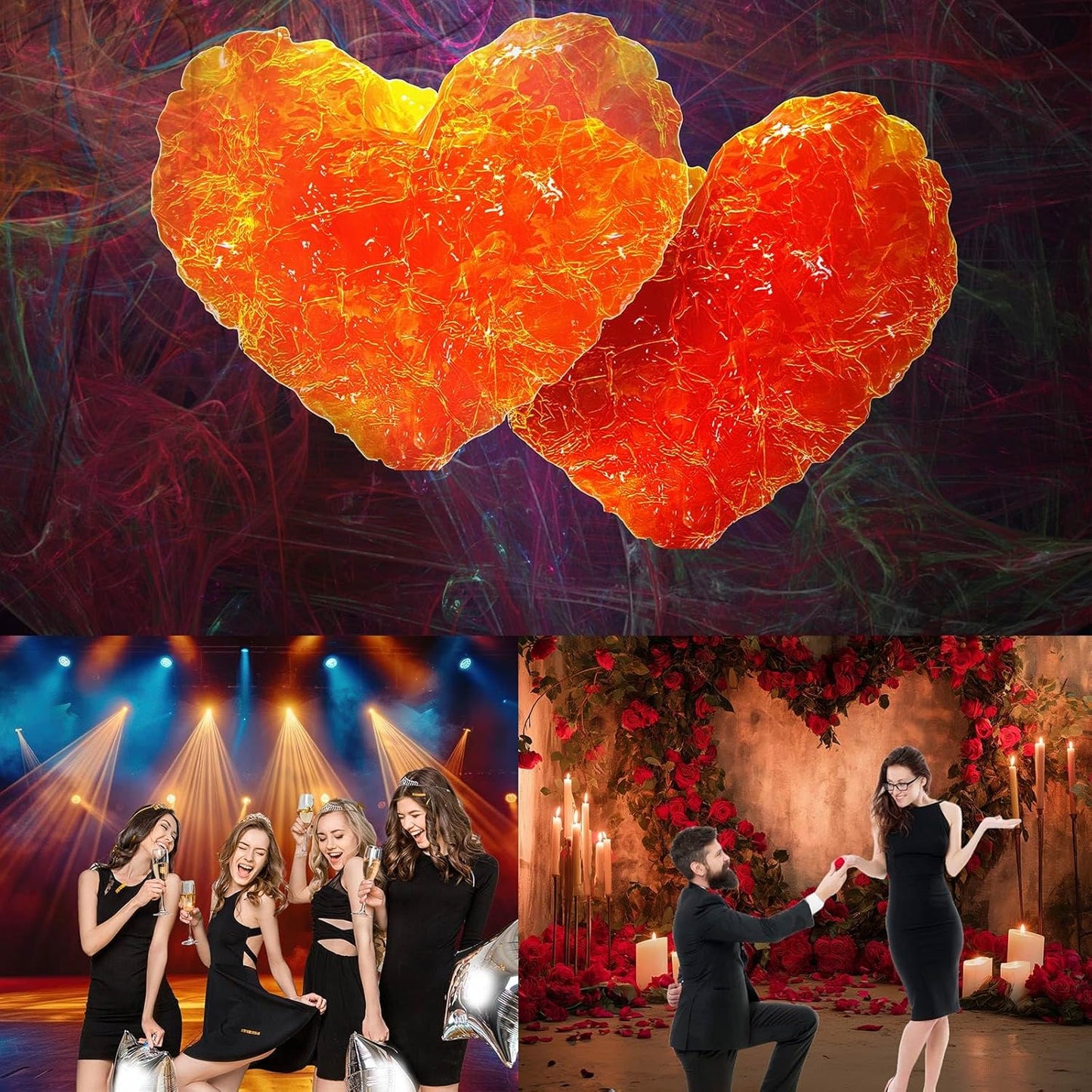 Forest Aquarium Background Fantastic Cartoon Forest Landscape with Mushrooms and Flowers Terrarium Background Fantasy Pine Tree Mysterious Mushroom Theme Fish Tank Backdrop Poster Decor 72x16in