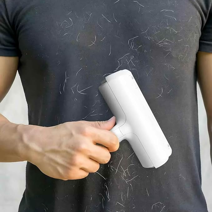 Reusable Pet Hair Remover Roller – Dog & Cat Fur Lint Cleaner for Sofa, Carpet, Bed & Car Seats – No Adhesive Required