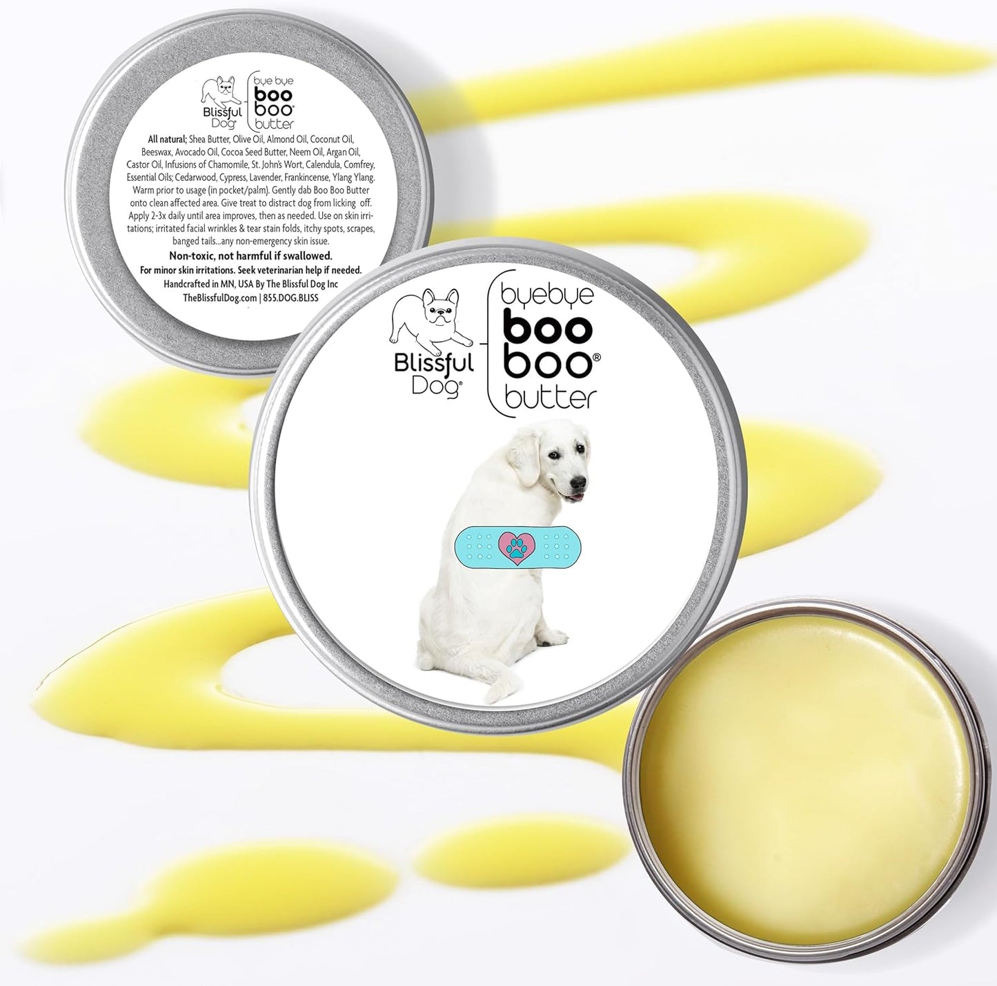 The Blissful Dog Kuvasz Boo Boo Butter, 2 Ounce