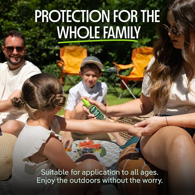 Murphy's Naturals Mosquito & Tick Bug Repellent Spray, 2 fl oz (Pack of 3) | 30% oil of lemon eucalyptus, EPA-registered & DEET-free*; 2 fl oz pump 3-pack protects skin & gear up to 6 hours