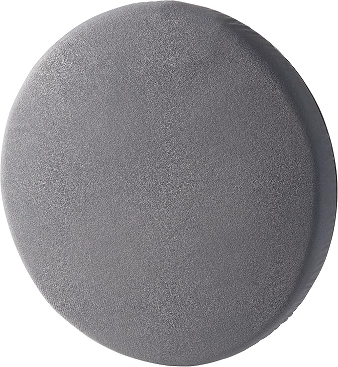 HealthSmart 360 Degree Swivel Seat Cushion, Chair Assist for Elderly, Swivel Seat Cushion, Twisting Disc, Gray, 15 Inches in Diameter (Pack of 1)