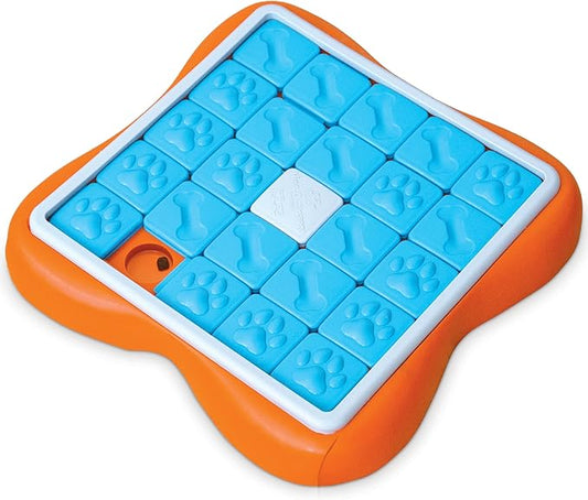 Outward Hound by Nina Ottosson Challenge Slider – Interactive Dog Treat Puzzle Enrichment Toy, Level 3 Advanced