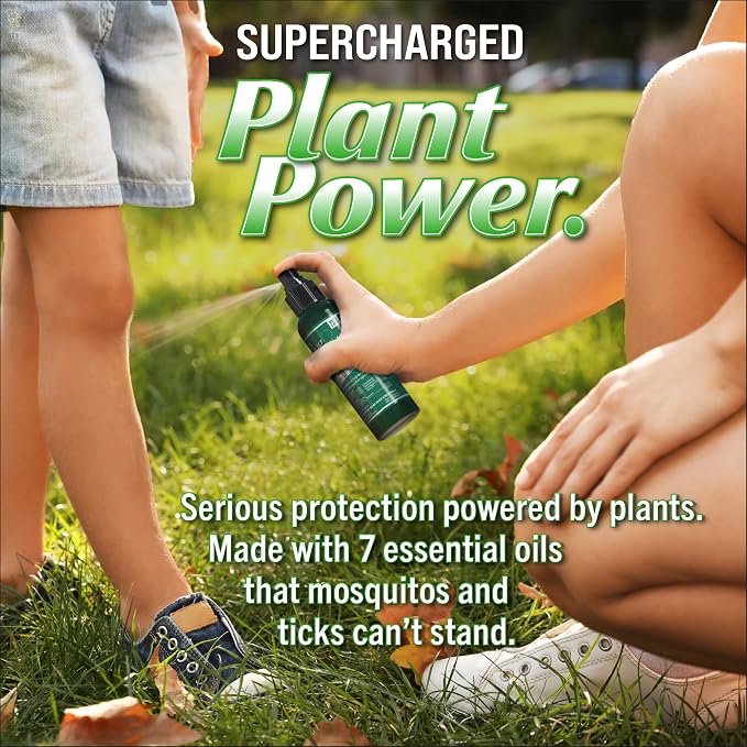Bug Soother MAX DEET-Free Tick & Mosquito Repellent Spray, 4 oz (3 Count) | Extra Strength | Natural & Plant-Based | Safe for Entire Family | Woody/Herbaceous Aroma | Made in the USA