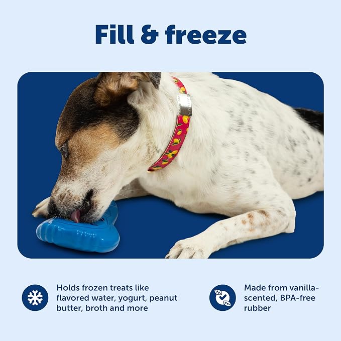 PetSafe Chilly Penguin - Freezable Dog Toy for Medium and Large Dogs - Fill and Freeze - Frozen Dog Toy to Fill with Treats - Interactive Pet Puzzle for Boredom or Separation Anxiety, ML (Pack of 2)