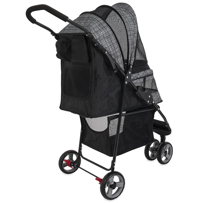 Gen7 Pet Starry Night Gray Regal Plus Pet Stroller, One Size (G2320SN)