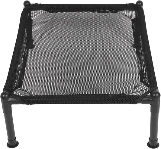 ANGGREK Elevated Dog Bed, Comfortable Metal Frame Multipurpose All Seasons Universal Strong Load Bearing Outdoor Elevated Dog Bed for Outdoor (31.5cm)
