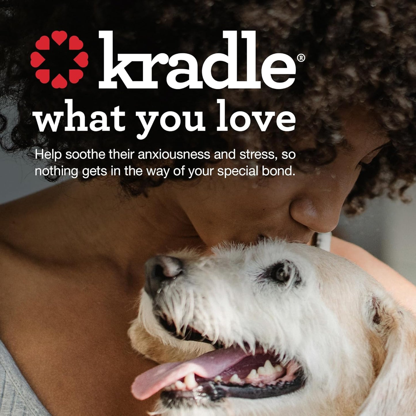 Kradle Chillers Hard Chews for Dogs - GABA L-Theanine - Occasional Anxiety Support - Chicken Flavor - 12 Hard Chews