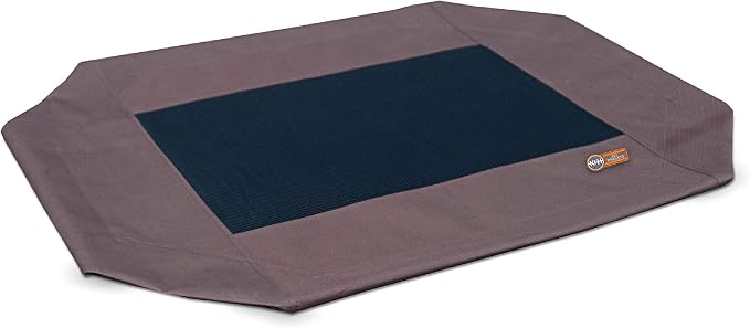 K&H Outdoor Elevated Dog Bed Pet Cot Replacement Cover, Large 42x30in | Designed to fit K&H Large Pet Cots (Sold Separately), Indoor Outdoor Dog Bed, Breathable Mesh Center, Machine Washable