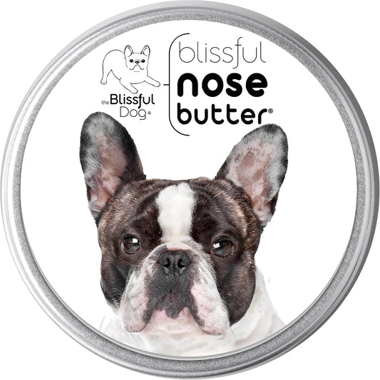 The Blissful Dog Pied French Bulldog Unscented Nose Butter - Dog Nose Butter, 16 Ounce